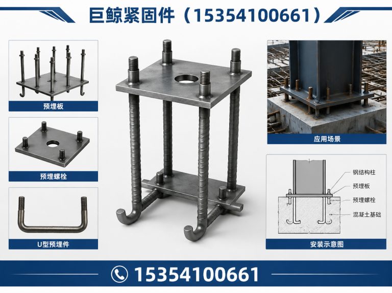 邯郸钢结构预埋件展示图